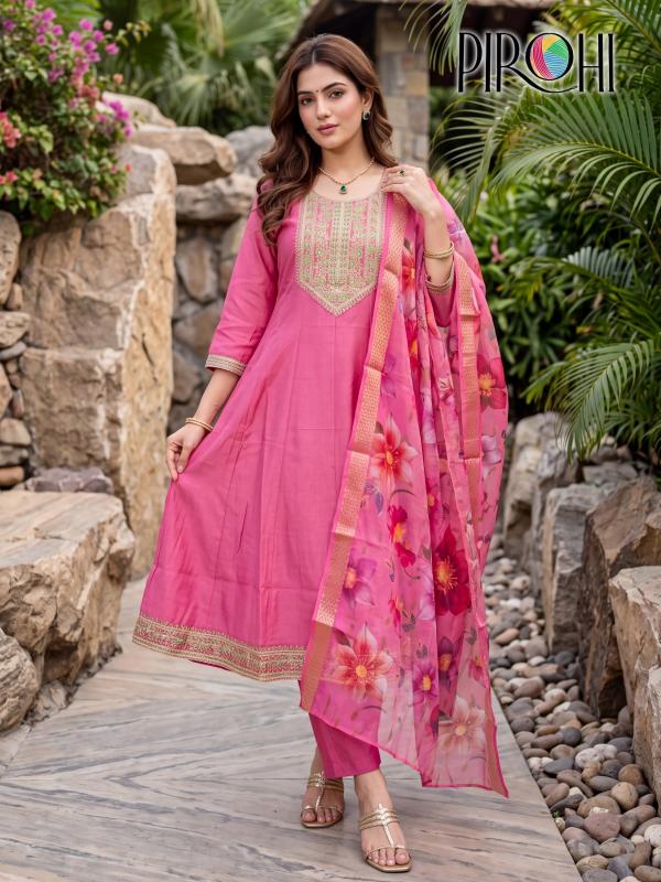 Pirohi anarkali kurti wholesaler in bhuleshwar